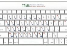 Typing Baba English to Tamil