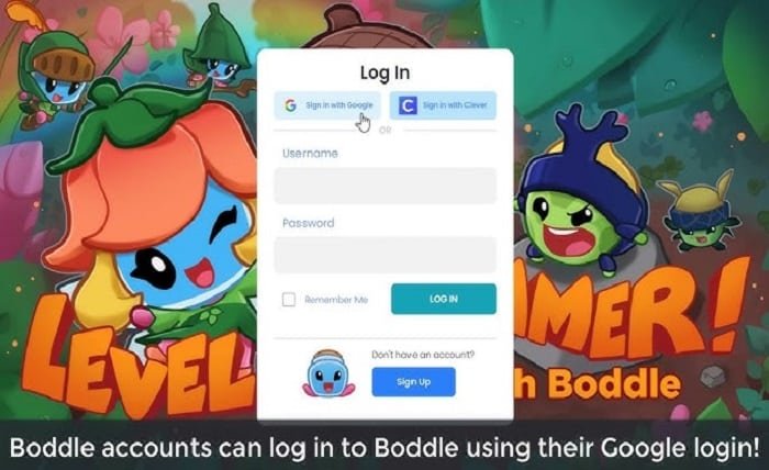 boddle log in